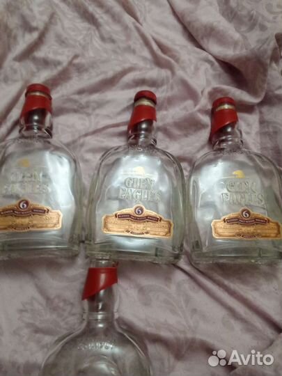 Бутылка коллекционная из- под виски glen eagles
