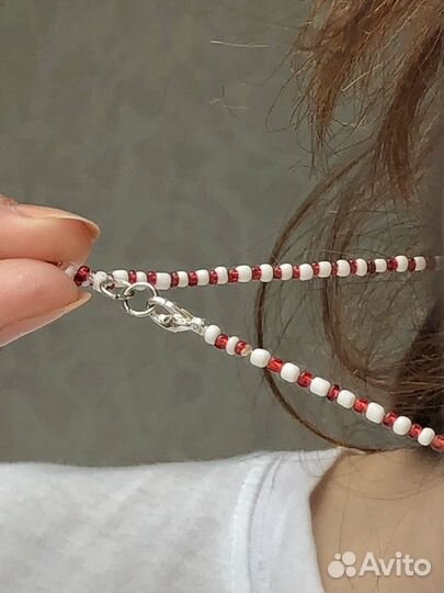 Ожерелье из бисера