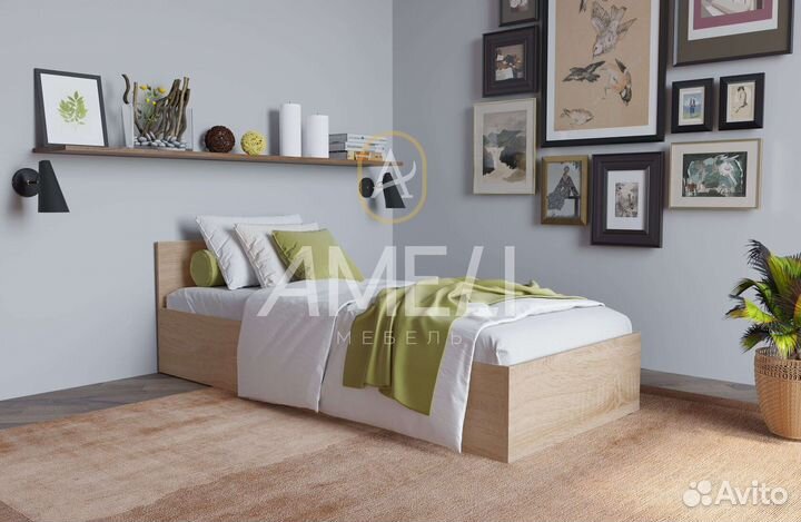 Кровать 90х200 см