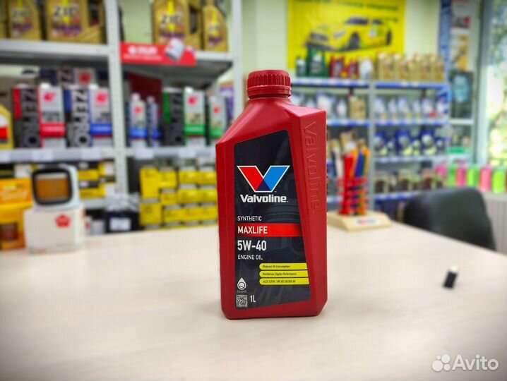 Масло моторное 5W40 Valvoline Maxlife A3\B4 1л