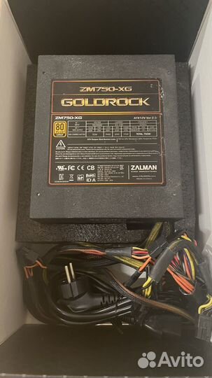 Блок питания Zalman XG 750W ZM750-XG