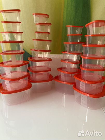 Контейнеры для еды, круп и хранения 30 шт