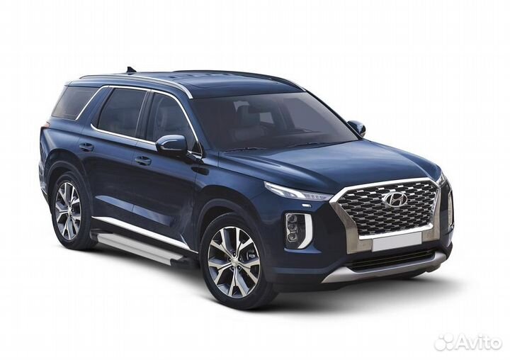 Пороги Подножки Hyundai Palisade 2021- 