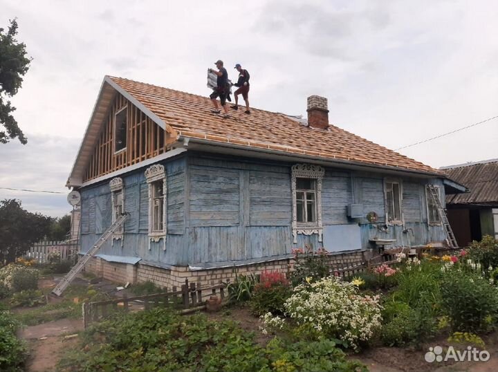 Ремонт и замена кровли и крыши