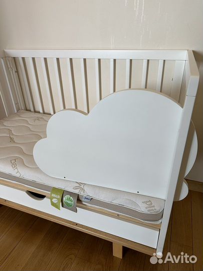 Happy baby mirra детская кровать