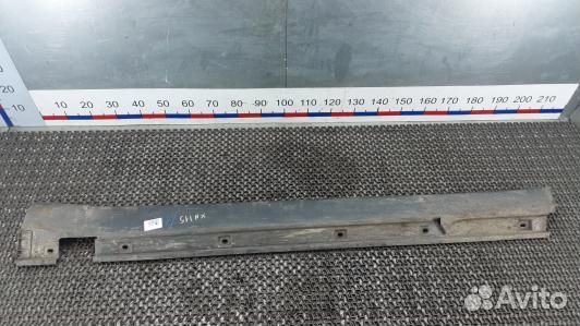 Накладка на порог mercedes benz M-class W164 (XNI1