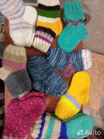 Носочки шерсть, мохер детские