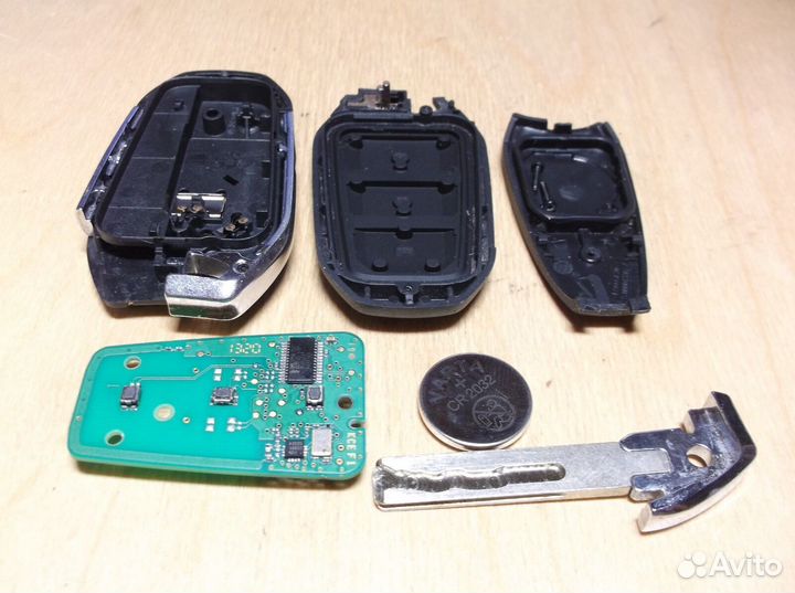 Citroen DS Smart key Valeo A01TAB 433.92MHz