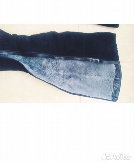 Сапоги женские замша 37 размер