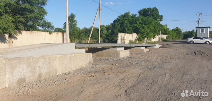 Стационарные автомобильные весы