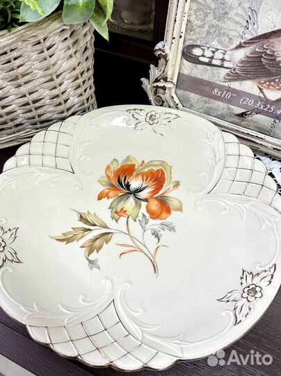 Блюдо от немецкой мануфактуры Kahla