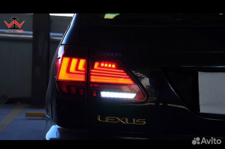 Задние фонари диодные на Toyota Harrier 97-02г