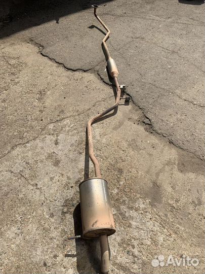 Глушитель Выхлопная труба Renault logan 2