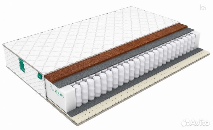 Матрас Sleeptek premierbig Cocos Latex Lite 1400х1