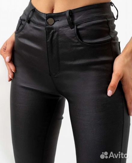 Брюки кожаные