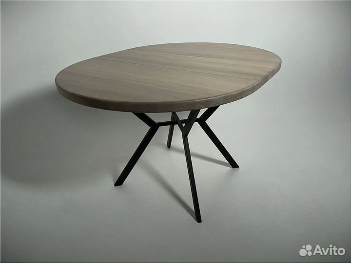 Дизайнерский стол обеденный в стиле лофт раздвижно