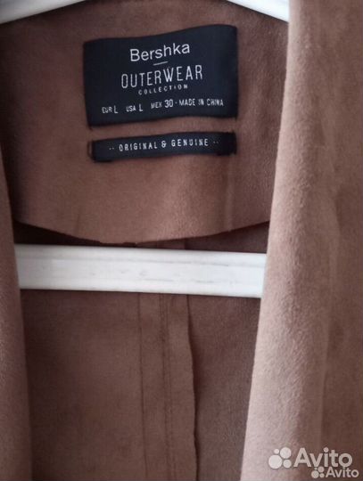 Пиджак женский, искусственная замша, 44