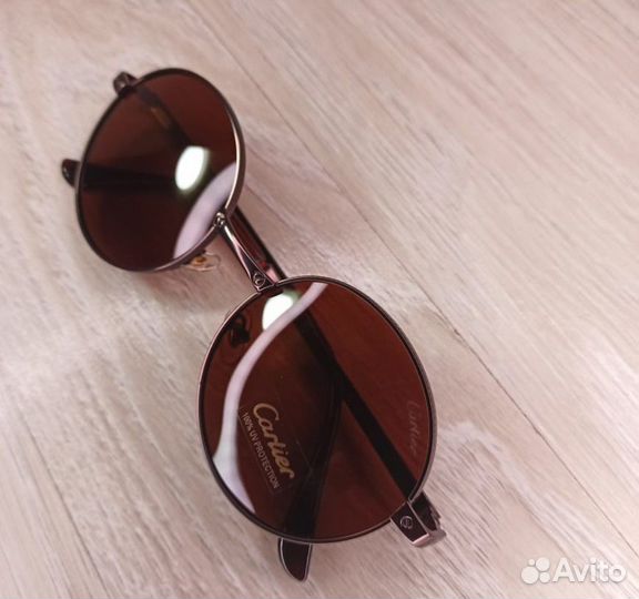 Очки солнцезащитные UV Cartier 8306 новые