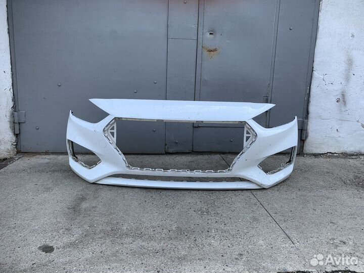 Бампер hyundai solaris 2