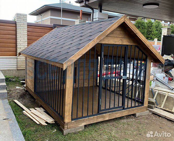 Будки для большой собаки утеплённые с зимником