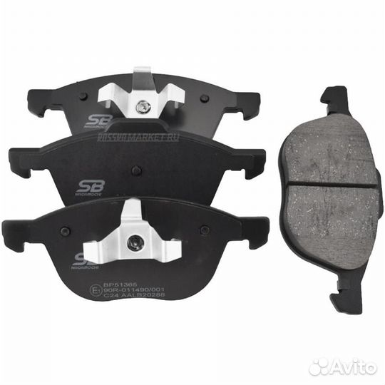 SB nagamochi BP51365 Колодки тормозные дисковые перед