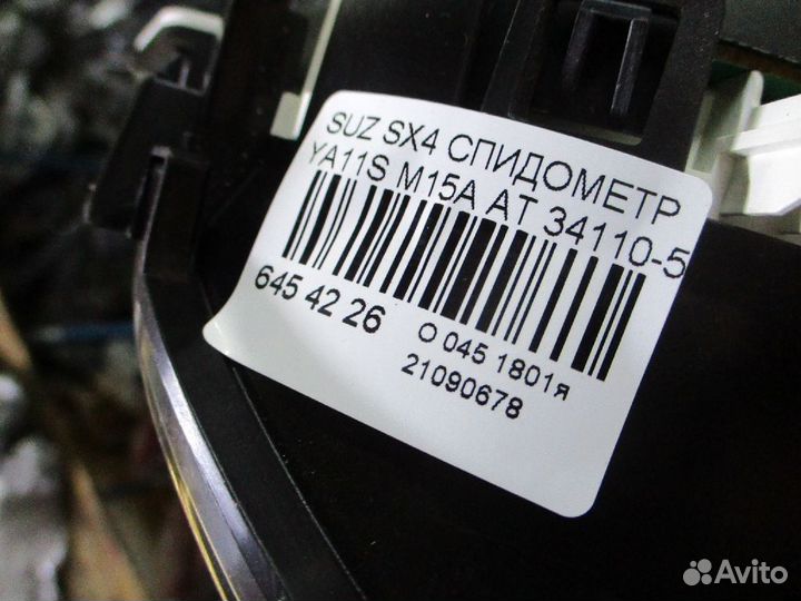 Панель приборов Suzuki Sx4 YA11S