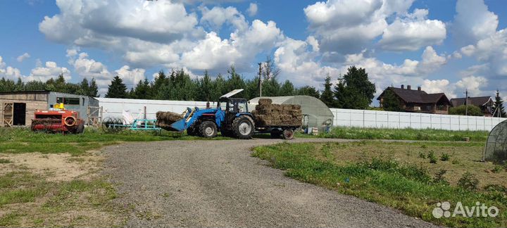 Сено в тюках