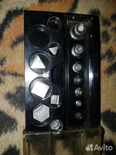 Набор гирь к бытовым весам СССР