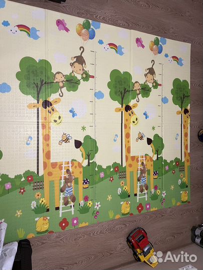 Детский коврик для ползания 180 200