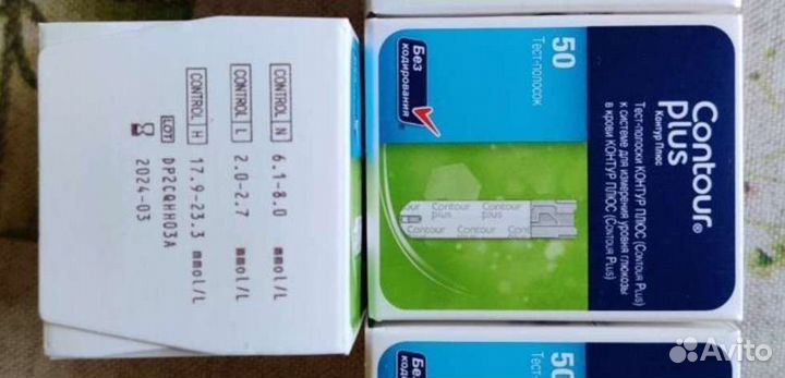 Контур плюс тест полоски