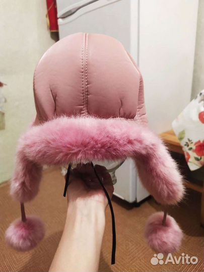 Шапка с ушками