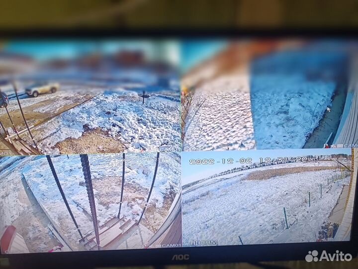 Видеонаблюдение установка монтаж