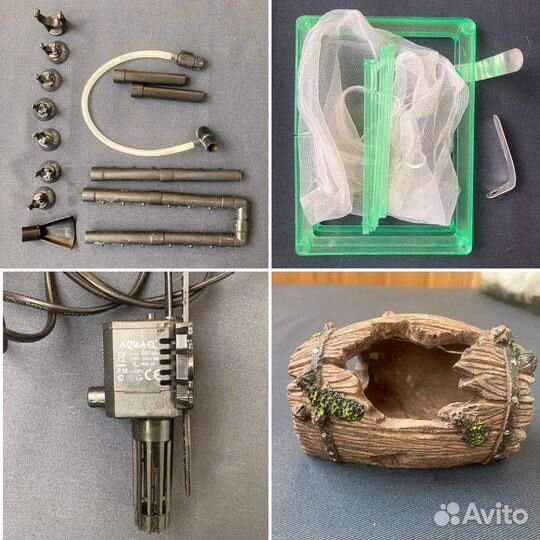 Акванужности: фильтр, грелка, лава, мох