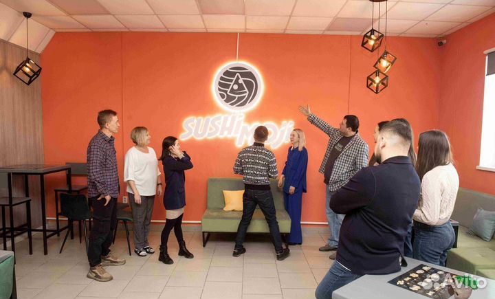 Франшиза пиццерий Sushi Moji с высоким доходом