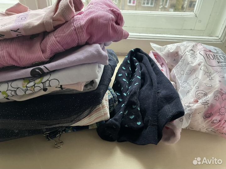 Вещи пакетом на девочку 86 92