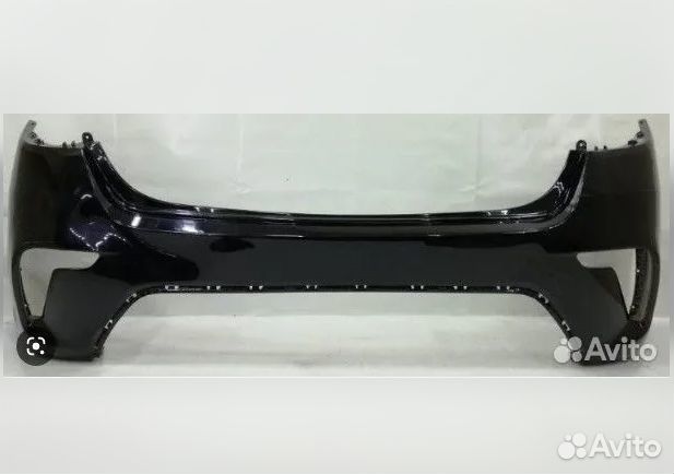 Бампер задний Kia Rio (2017-2020) - черный