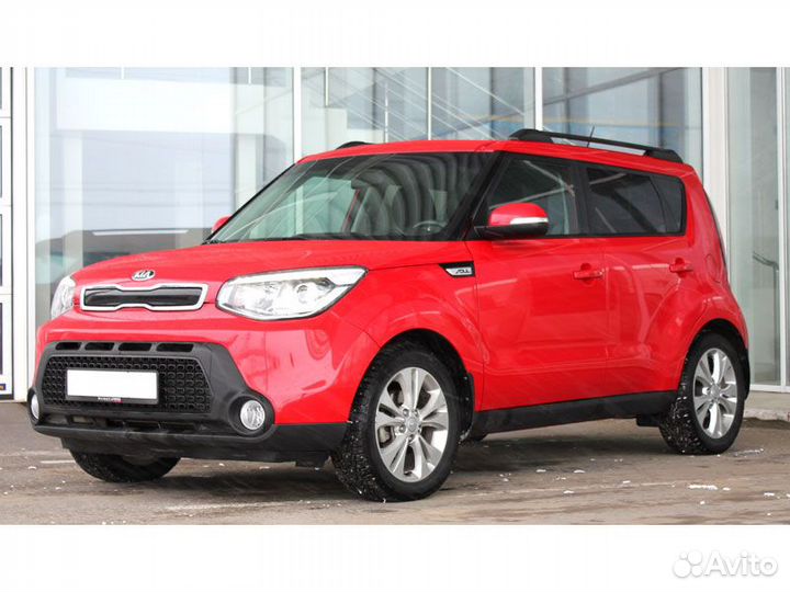 Рейлинги на крышу установка Kia Soul II, 2014-2016