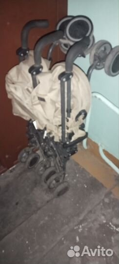 Прогулочная коляска для двойни бу