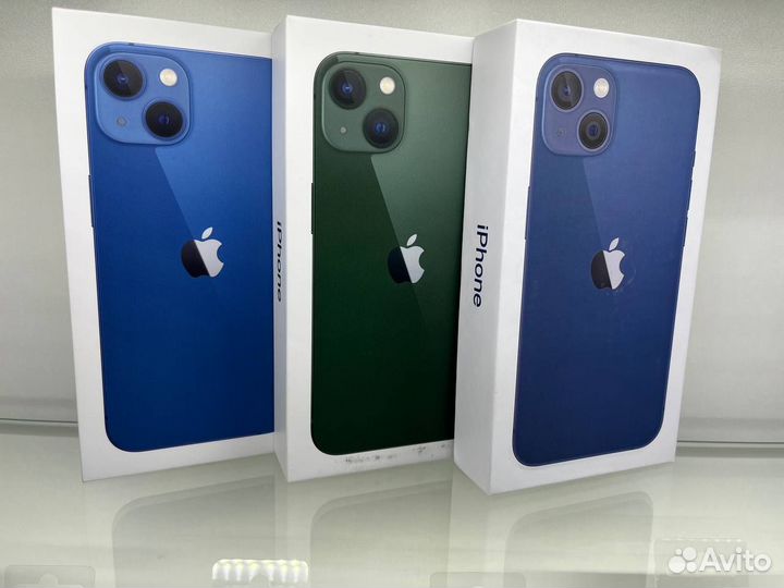 Новый Apple iPhone 13 128gb зелёный
