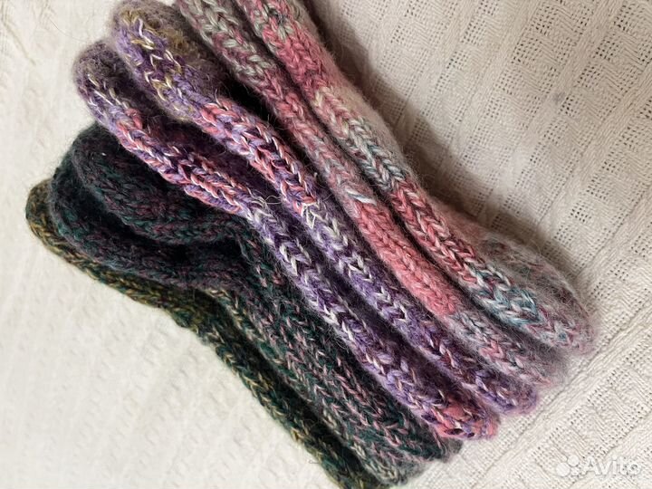 Носки/ следки. Шерсть,мохер, ангора. Пух