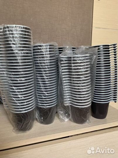 Одноразовые стаканы новые