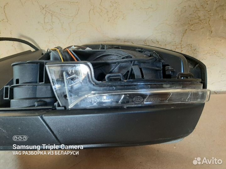 Зеркало левое skoda octavia A7 2020