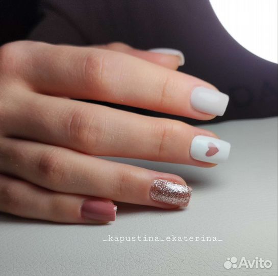 Наращивание ногтей, коррекция, маникюр, педикюр