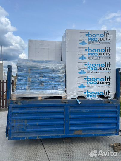 Газоблок Бонолит с доставкой