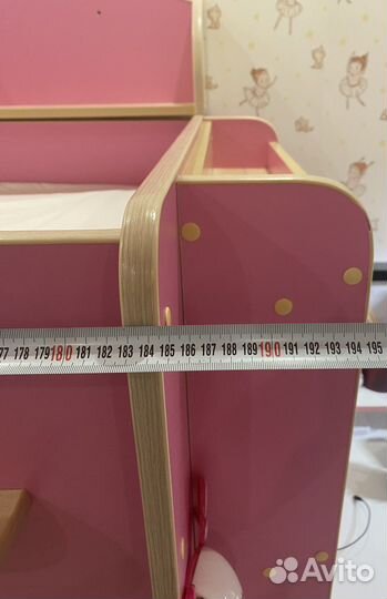 Детская кровать чердак,шкаф и 2 полки