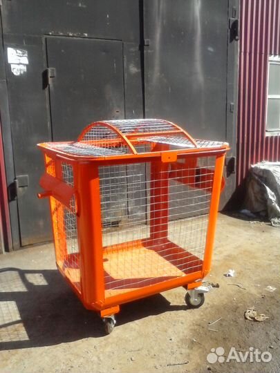 Контейнер тбо 1 м3 для раздельного сбора мусора