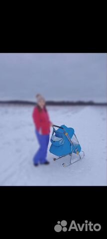 Детские санки на колесах