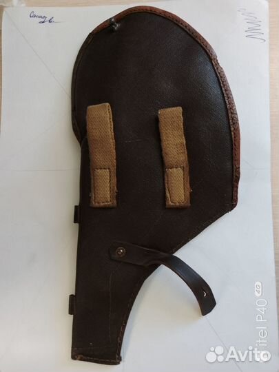 Кобура револьвера Наган кирзовая, образца ВОВ