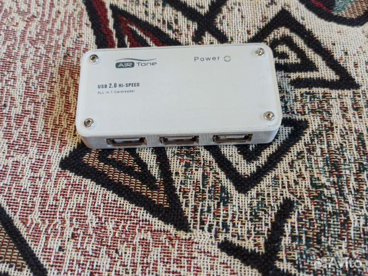 USB хаб, кард-ридер