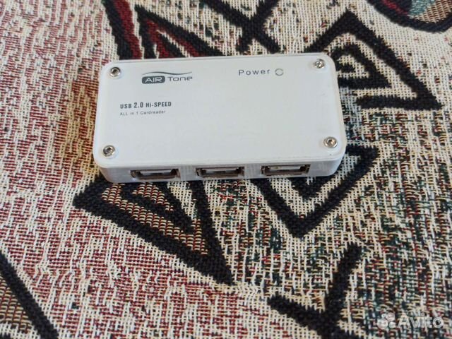 USB хаб, кард-ридер